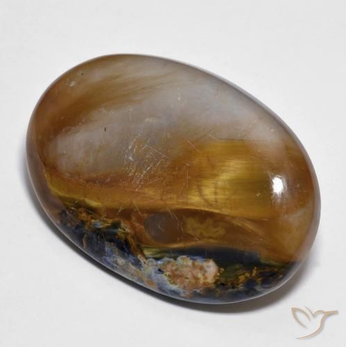 Pietersite Multicolore naturale da 20.81 ct, Ovale, Traslucido