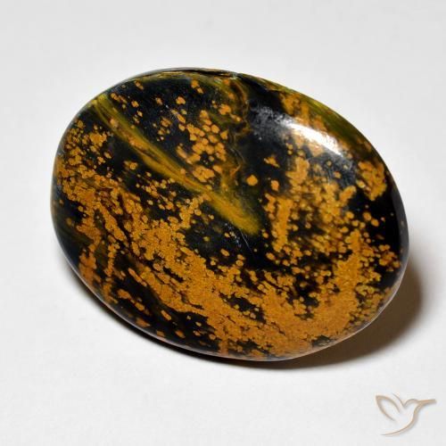 Pietersite Multicolore naturale da 13.77 ct, Ovale, Opaco
