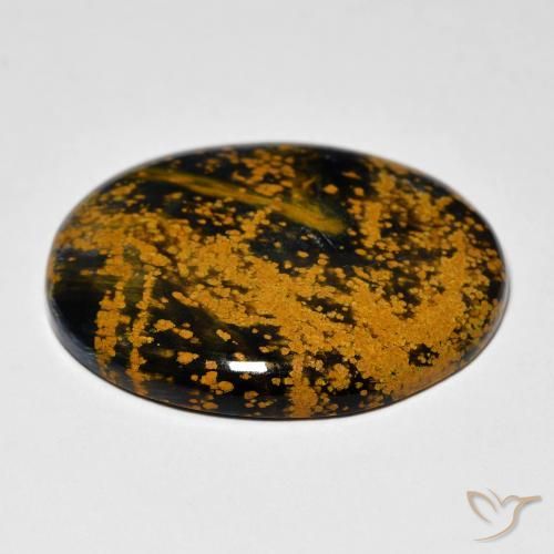 Pietersite Multicolore naturale da 13.77 ct, Ovale, Opaco