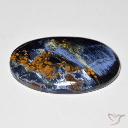 Pietersite Multicolore naturale da 12.72 ct, Ovale, Opaco