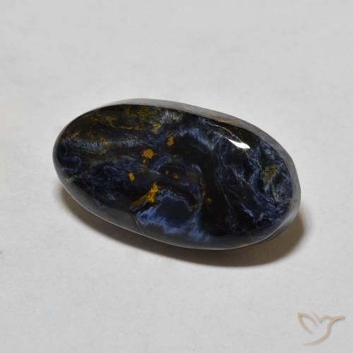 5.62ct Naturale Multicolore Pietersite, Ovale, Opaco