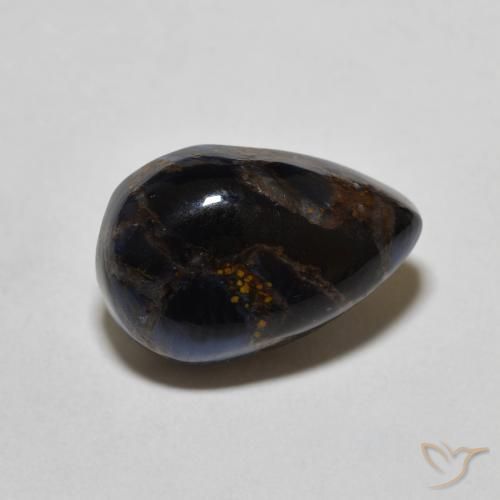 Pietersite Multicolore naturale da 4.26 ct, Forma a pera, Opaco