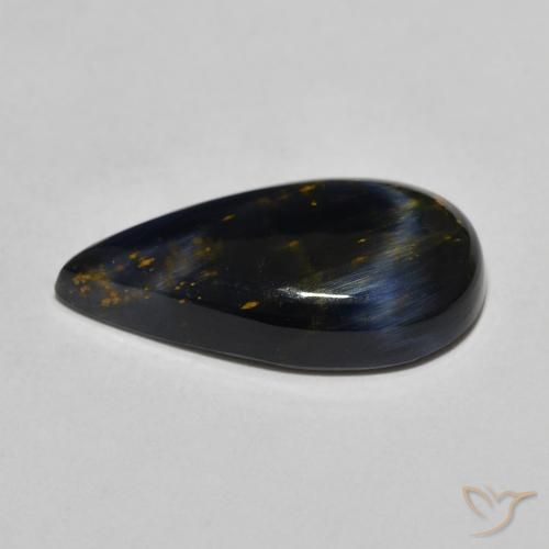 Pietersite Multicolore naturale da 3.86 ct, Forma a pera, Opaco