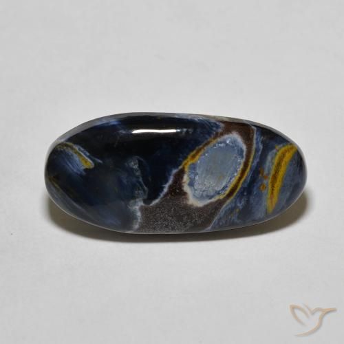 4.38ct Naturale Multicolore Pietersite, Ovale, Opaco