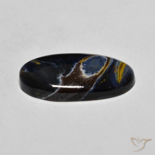 Pietersite Multicolore naturale da 4.38 ct, Ovale, Opaco