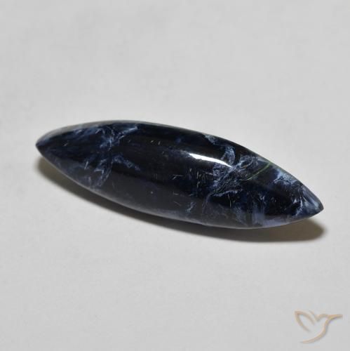 5.22ct Naturale Multicolore Pietersite, Taglio marquise, Opaco
