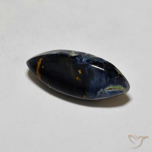 Pietersite Multicolore naturale da 3.41 ct, Taglio marquise, Traslucido