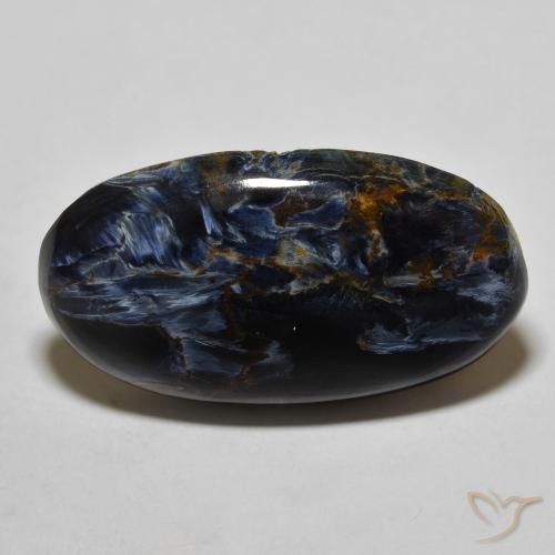 12.62ct Naturale Multicolore Pietersite, Ovale, Opaco