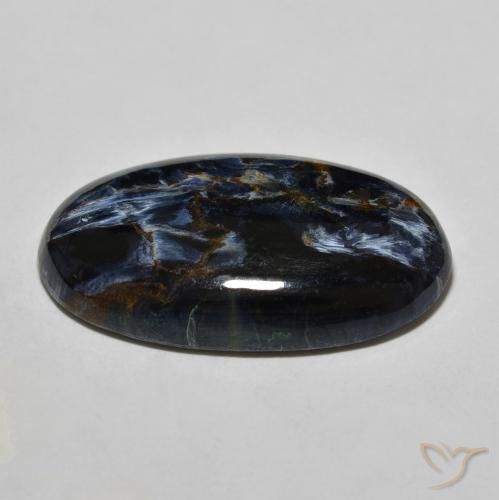 Pietersite Multicolore naturale da 12.62 ct, Ovale, Opaco