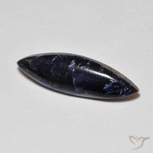 4.09ct Naturale Multicolore Pietersite, Taglio marquise, Opaco