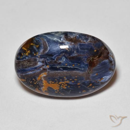 9.26ct Naturale Multicolore Pietersite, Ovale, Opaco