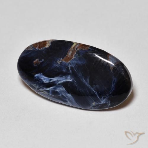 Pietersite Multicolore naturale da 5.06 ct, Ovale, Opaco
