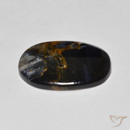 Pietersite Multicolore naturale da 4.59 ct, Ovale, Opaco