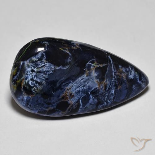 Pietersite Multicolore naturale da 11.27 ct, Forma a pera, Opaco