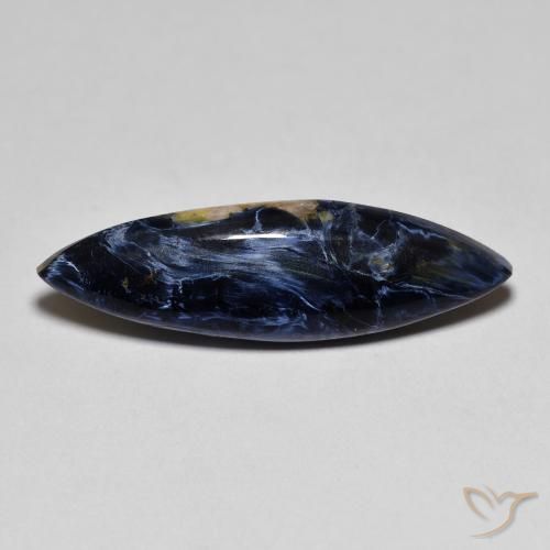 Pietersite Multicolore naturale da 4.42 ct, Taglio marquise, Opaco