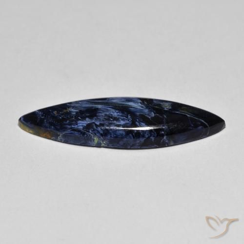Pietersite Multicolore naturale da 4.42 ct, Taglio marquise, Opaco