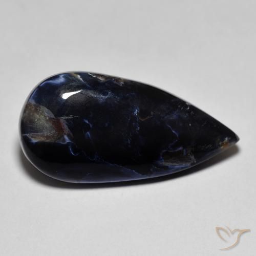 Pietersite Multicolore naturale da 8.60 ct, Forma a pera, Opaco