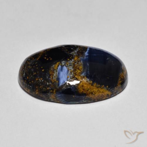 Pietersite Multicolore naturale da 8.24 ct, Ovale, Opaco
