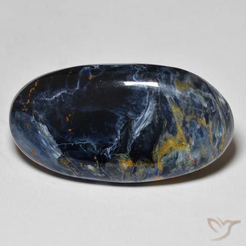 21.80ct Naturale Multicolore Pietersite, Ovale, Opaco