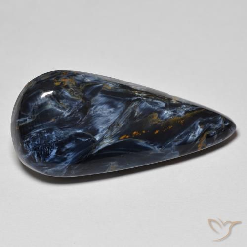 Pietersite Multicolore naturale da 13.82 ct, Forma a pera, Opaco