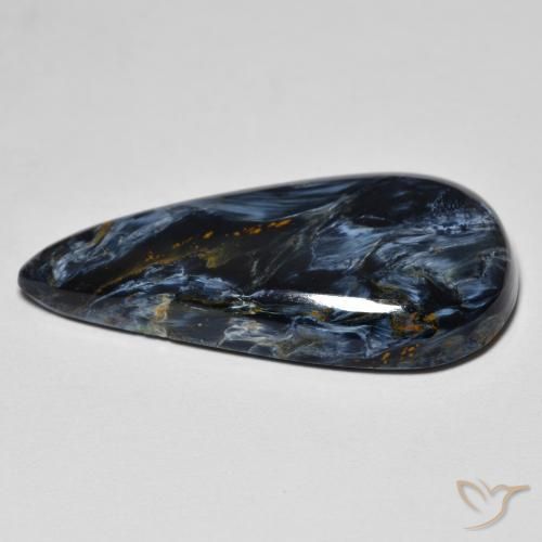 Pietersite Multicolore naturale da 13.82 ct, Forma a pera, Opaco