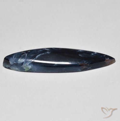 Pietersite Multicolore naturale da 5.68 ct, Taglio marquise, Opaco