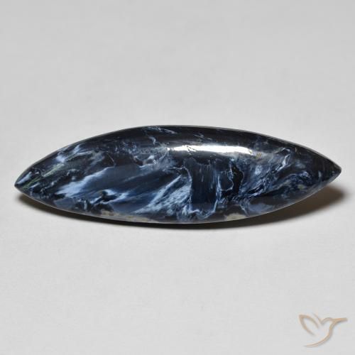 9.03ct Naturale Multicolore Pietersite, Taglio marquise, Opaco