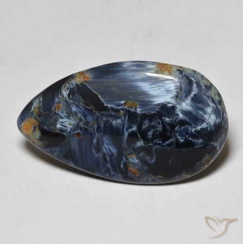 8.10ct Naturale Multicolore Pietersite, Forma a pera, Opaco