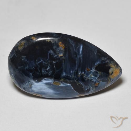 Pietersite Multicolore naturale da 8.10 ct, Forma a pera, Opaco
