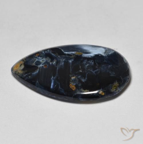 Pietersite Multicolore naturale da 8.10 ct, Forma a pera, Opaco