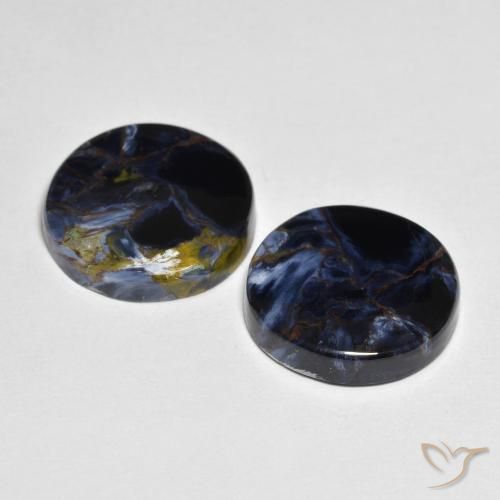 Gemme di Pietersite Multicolore naturale da 11.53 ct, Rotondo, Opaco
