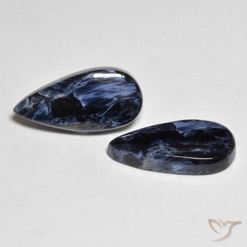 Gemme di Pietersite Multicolore naturale da 7.17 ct, Forma a pera, Opaco