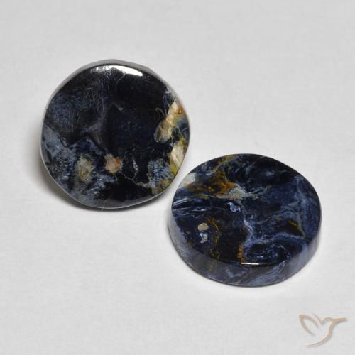 Gemme di Pietersite Multicolore naturale da 4.46 ct, Rotondo, Opaco