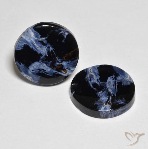 Gemme di Pietersite Multicolore naturale da 9.87 ct, Rotondo, Opaco