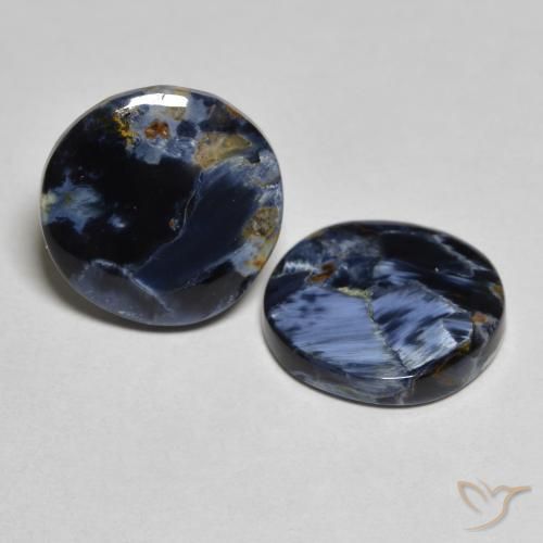 Gemme di Pietersite Multicolore naturale da 7.02 ct, Rotondo, Opaco