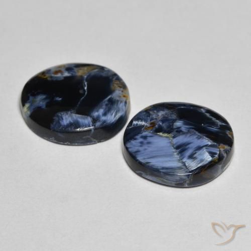Gemme di Pietersite Multicolore naturale da 7.02 ct, Rotondo, Opaco
