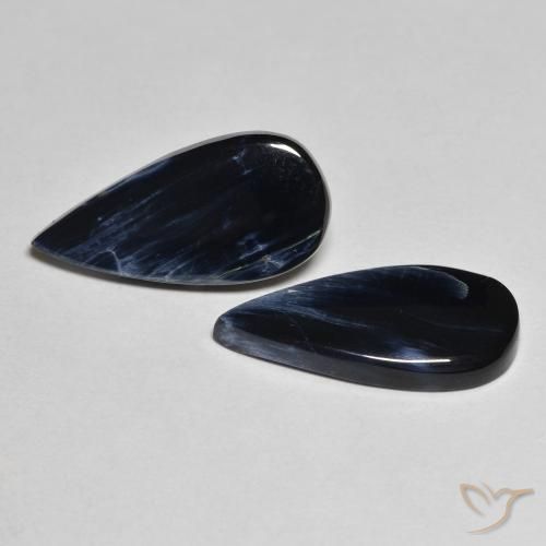 Gemme di Pietersite Multicolore naturale da 7.63 ct, Forma a pera, Opaco
