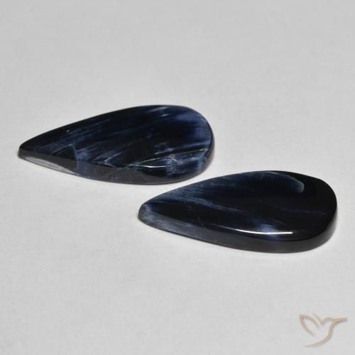 Gemme di Pietersite Multicolore naturale da 7.63 ct, Forma a pera, Opaco