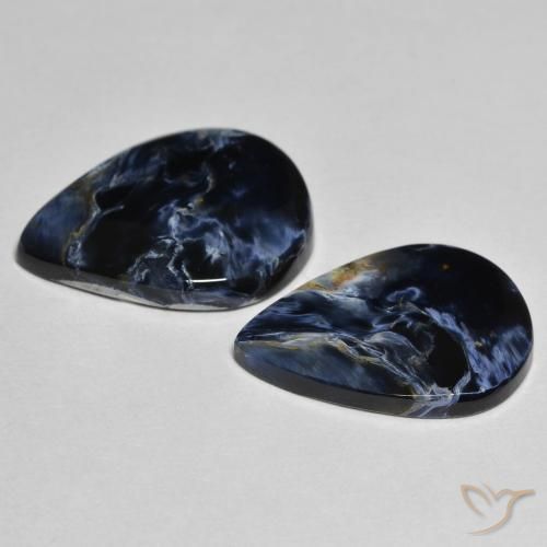 Gemme di Pietersite Multicolore naturale da 10.28 ct, Forma a pera, Opaco