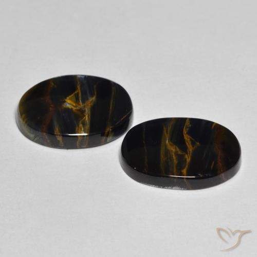 Gemme di Pietersite Multicolore naturale da 5.37 ct, Ovale, Opaco