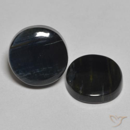 Gemme di Pietersite Multicolore naturale da 5.28 ct, Rotondo, Opaco