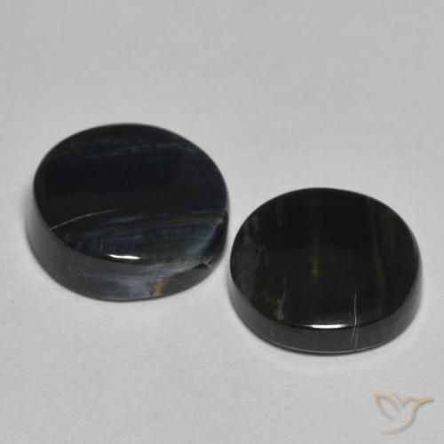 Gemme di Pietersite Multicolore naturale da 5.28 ct, Rotondo, Opaco