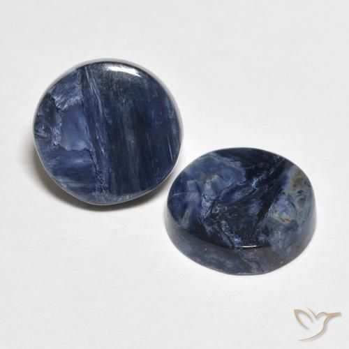 4.15ctw Naturale Multicolore Pietersite, Rotondo, Opaco