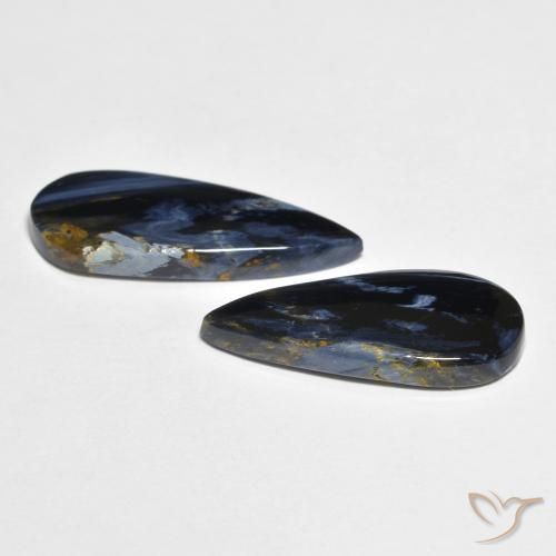 Gemme di Pietersite Multicolore naturale da 5.47 ct, Forma a pera, Opaco