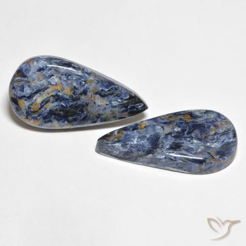 Gemme di Pietersite Multicolore naturale da 10.36 ct, Forma a pera, Opaco