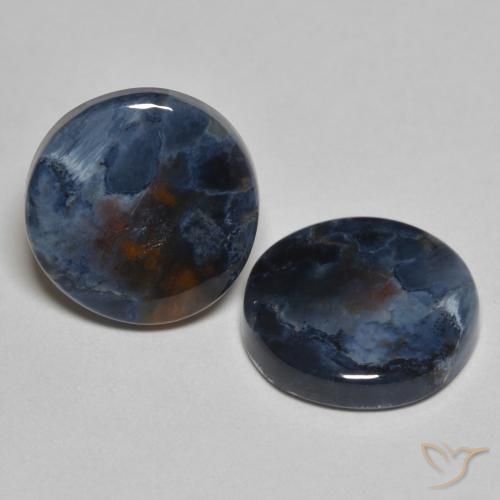 Gemme di Pietersite Multicolore naturale da 6.28 ct, Rotondo, Opaco