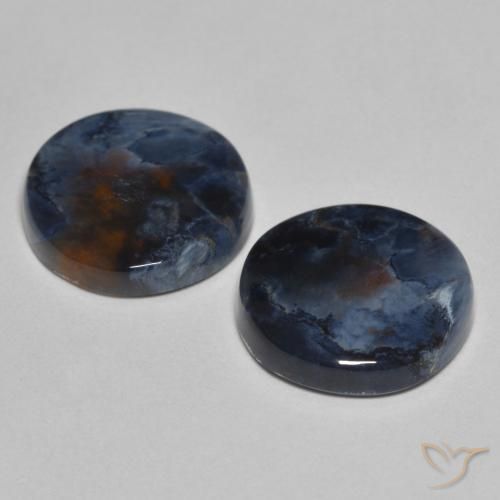 Gemme di Pietersite Multicolore naturale da 6.28 ct, Rotondo, Opaco