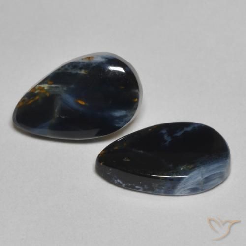 Gemme di Pietersite Multicolore naturale da 2.70 ct, Forma a pera, Opaco