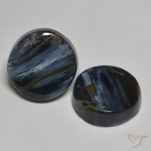 Gemme di Pietersite Multicolore naturale da 5.49 ct, Rotondo, Opaco