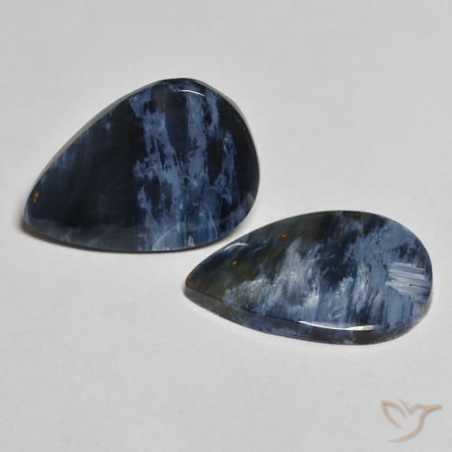 Gemme di Pietersite Multicolore naturale da 7.34 ct, Forma a pera, Opaco